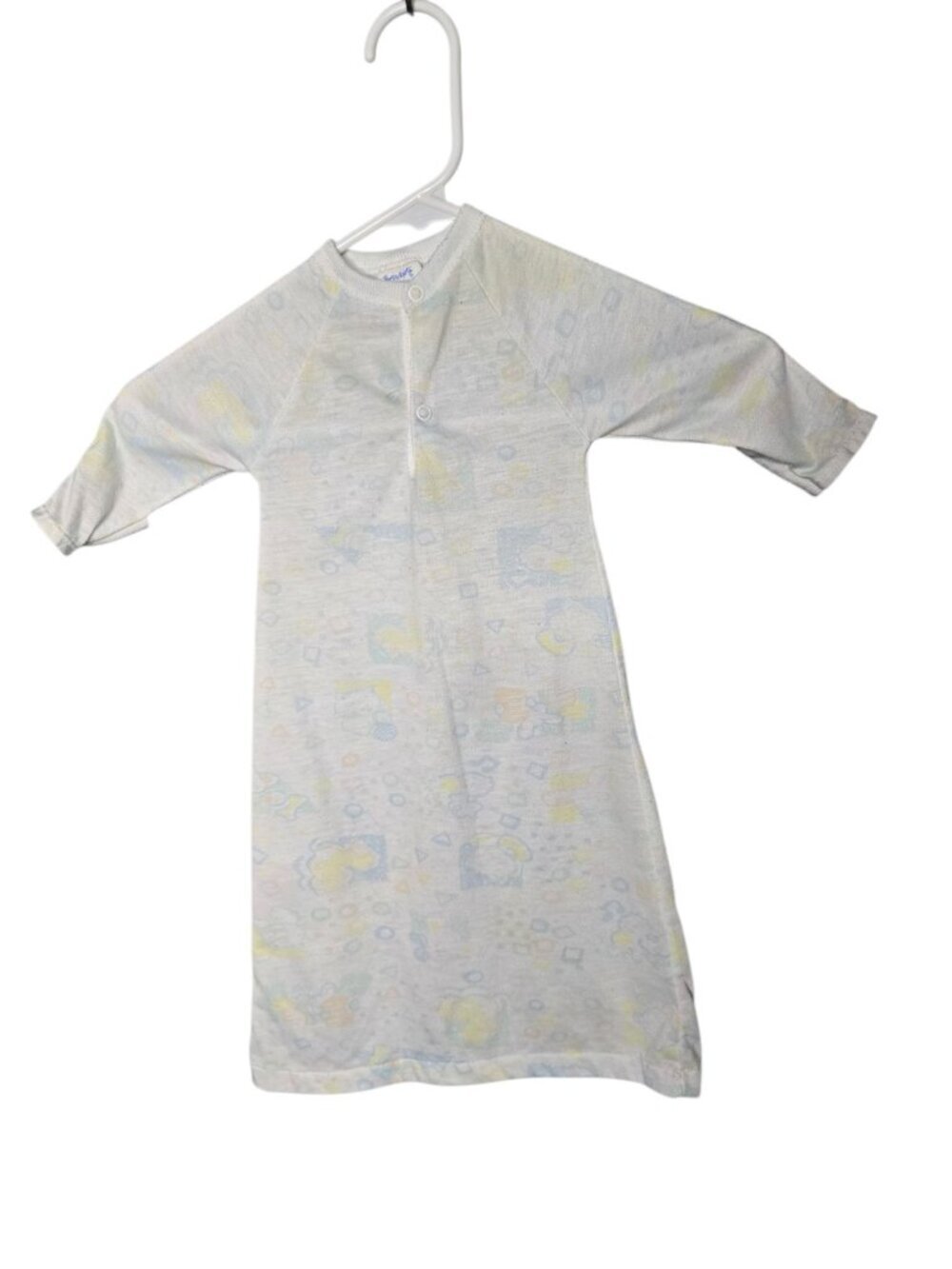 Vintage 90s Pastel Duck One Piece Sleeper
